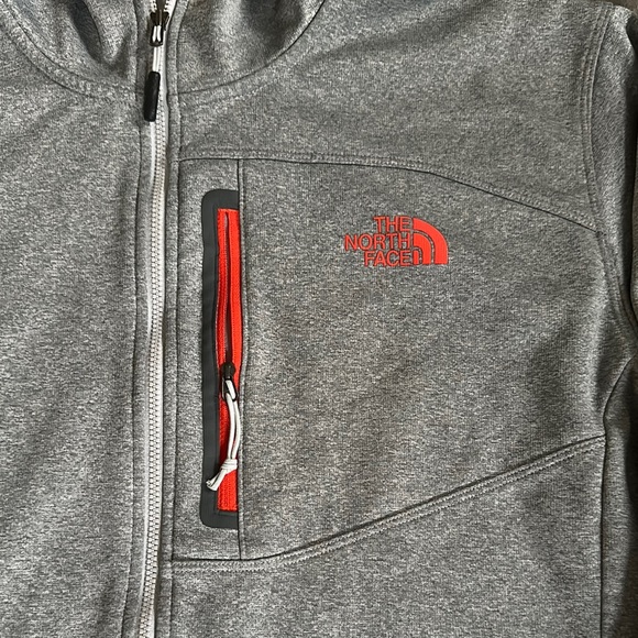 The North Face Gray Hooded Jacket - Picture 2 of 5